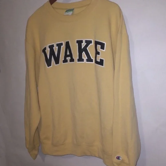Vintage Champion WAKE forest sweatshirt xl - Picture 3 of 10